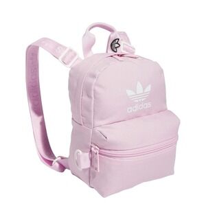 Adidas Light Pink Originals Trefoil Mini Backpack 2.0 Barbiecore Clean Girl Y2K